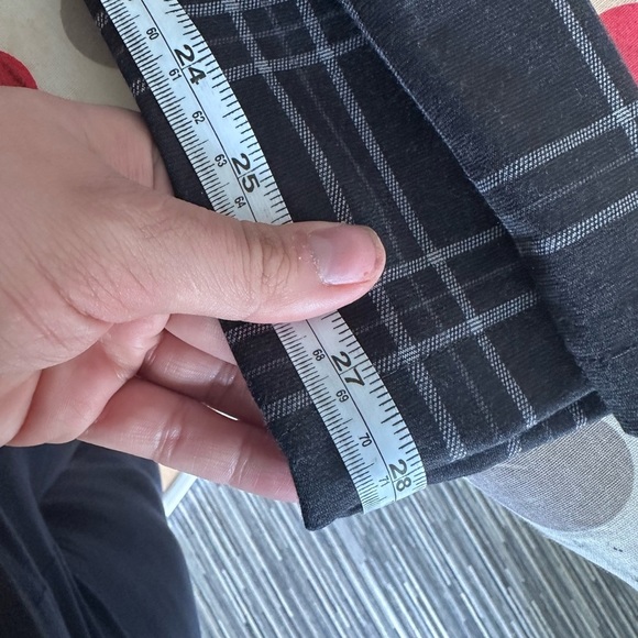 Grey checked tailored skinny trousers size XL - Picture 7 of 11